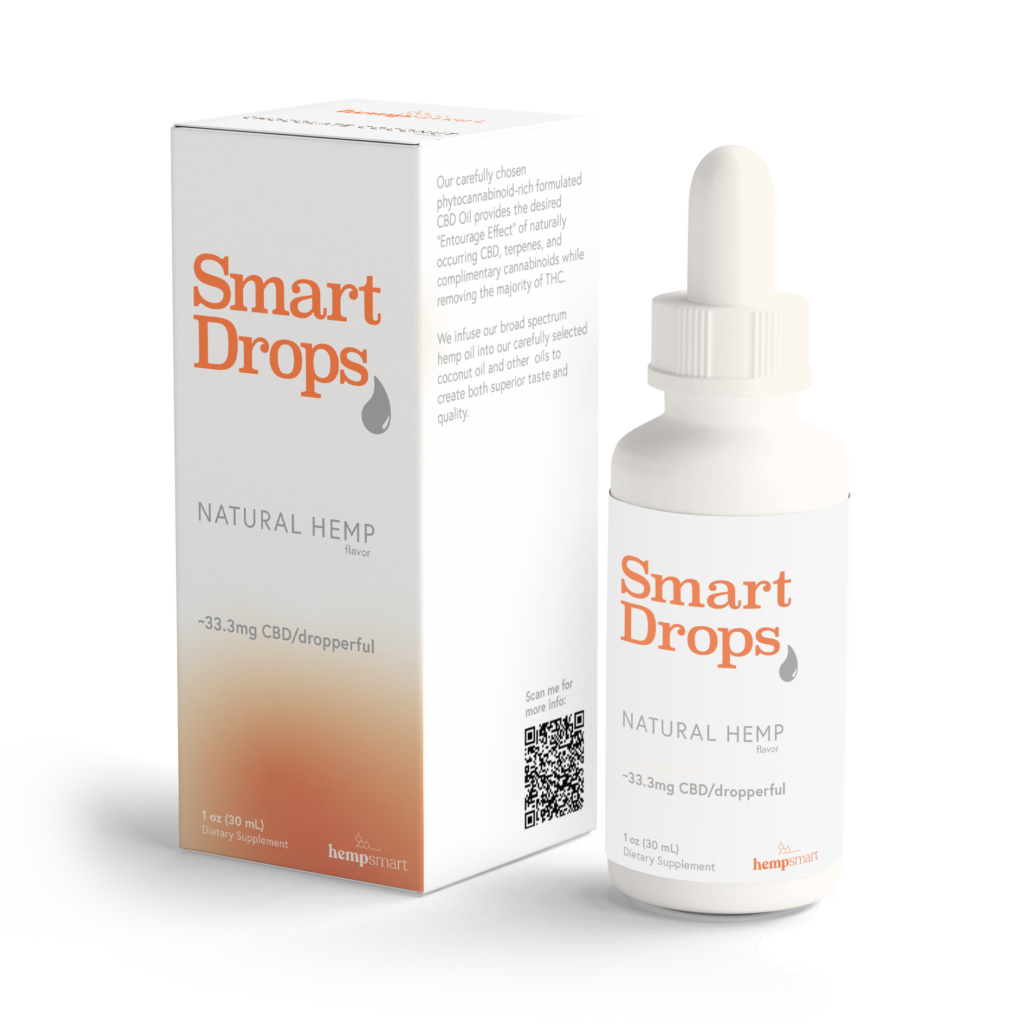hempsmart™ Smart Drops Natural Hemp 33.3mg