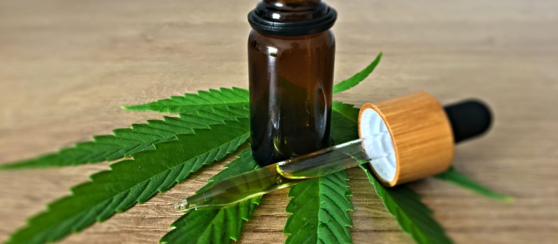 Cbd Drops and Plant